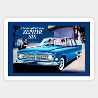 FORD ZEPHYR SIX - brochure Magnet